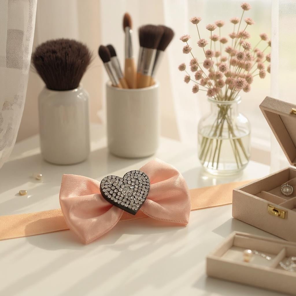 Girls Bow Heart Head Band - StylePhase SA