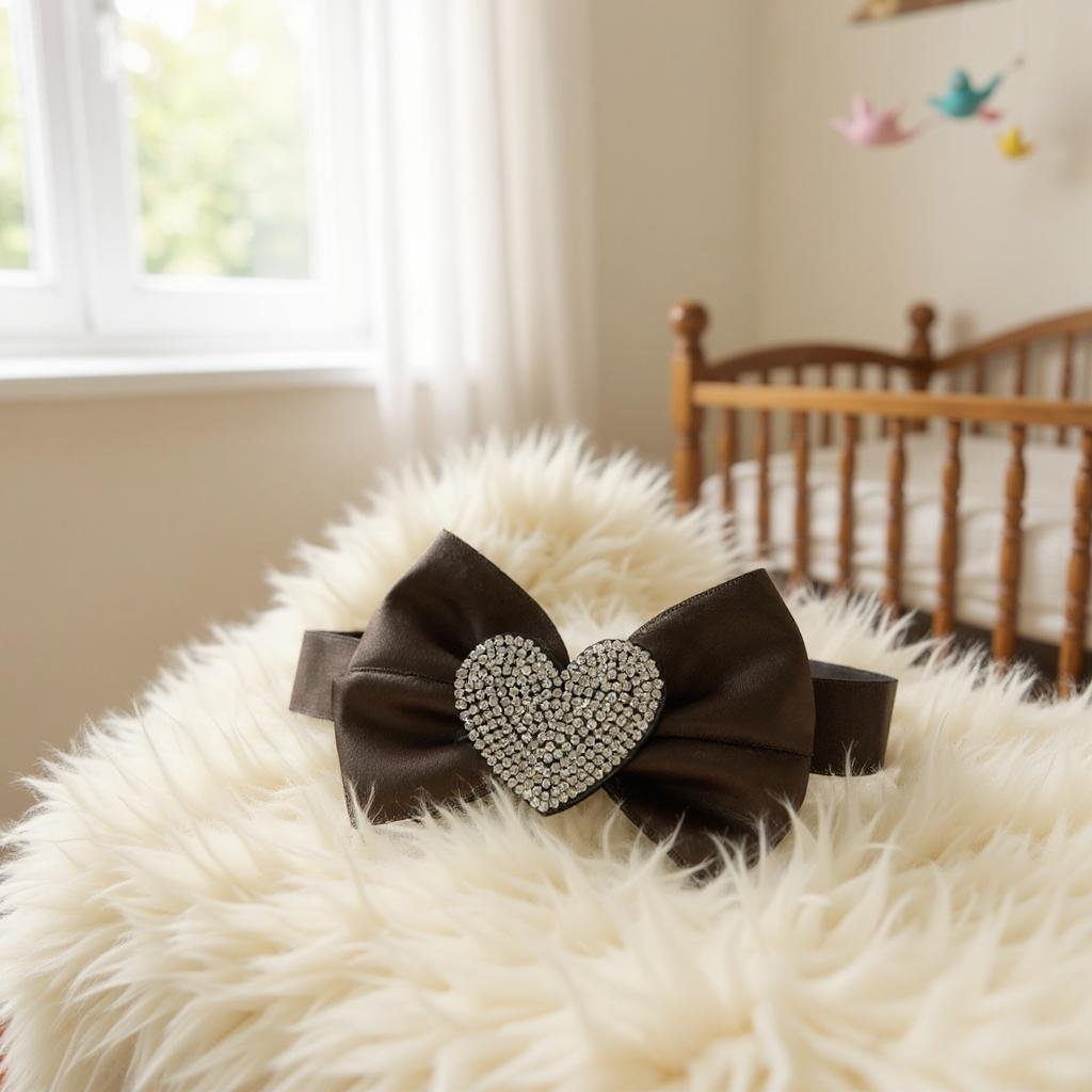 Girls Bow Heart Head Band - StylePhase SA