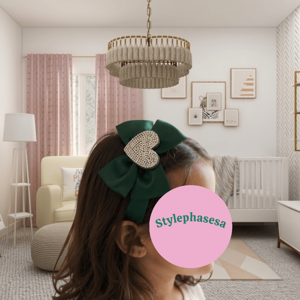 Girls Bow Heart Head Band - StylePhase SA