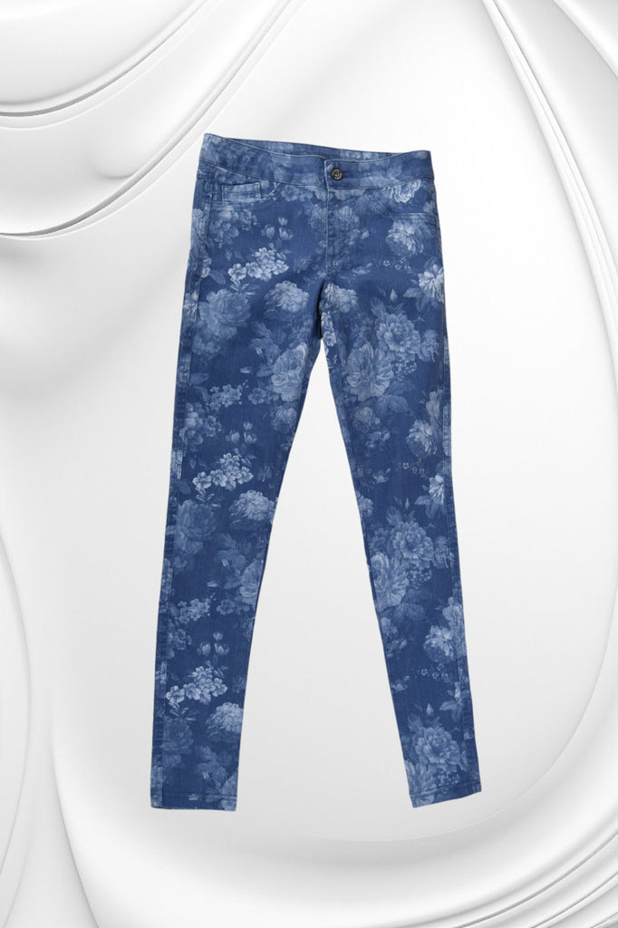 Girls Floral Print Jeans - StylePhase SA