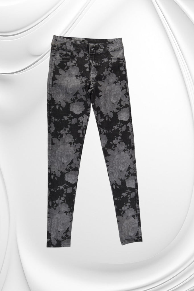 Girls Floral Print Jeans - StylePhase SA