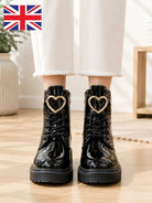 Girls Heart Detail Boots - StylePhase SA