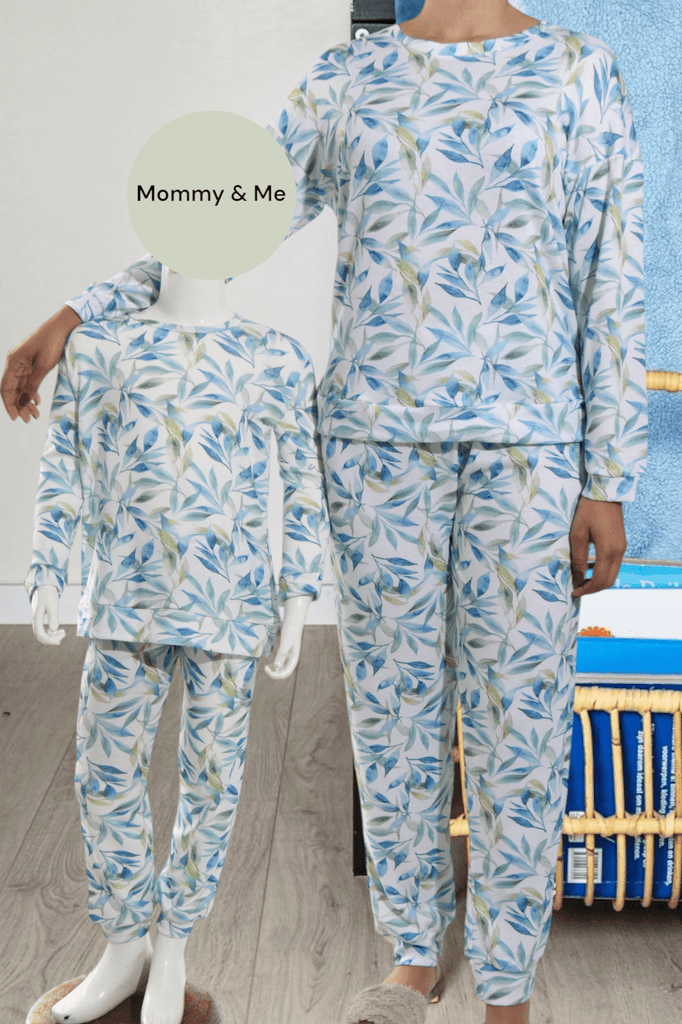 Girls Leaf Print Pj Set - StylePhase SA