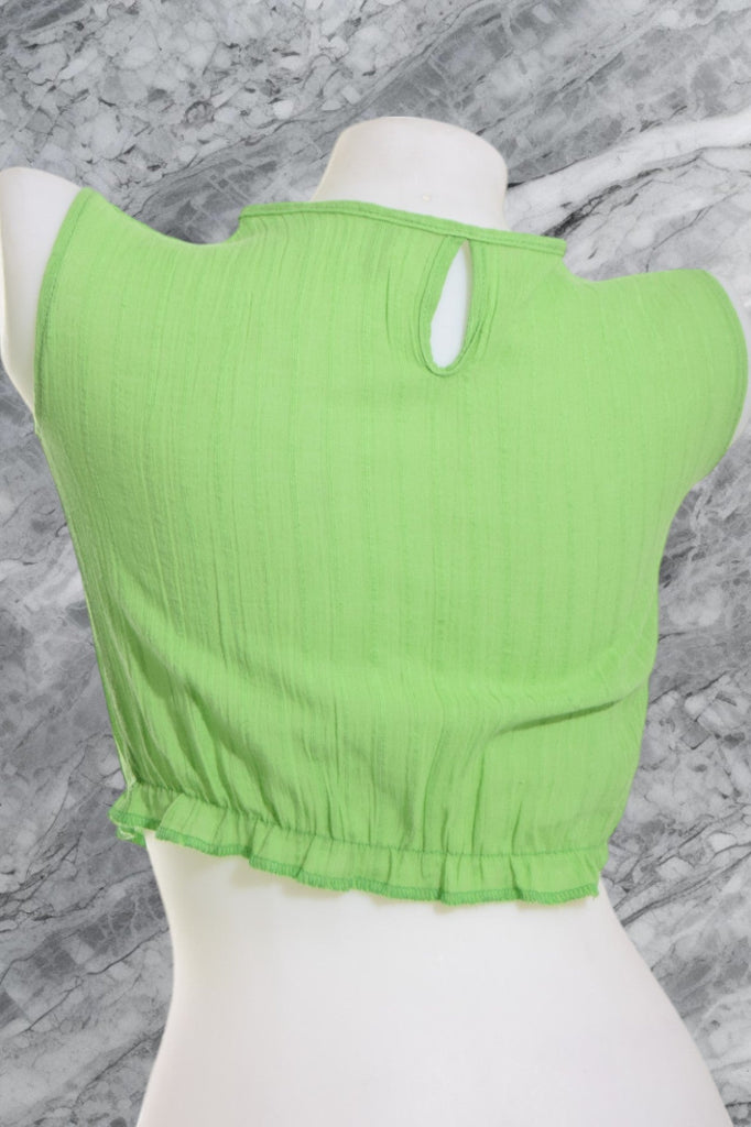 Girls Lime Crop Top - StylePhase SA