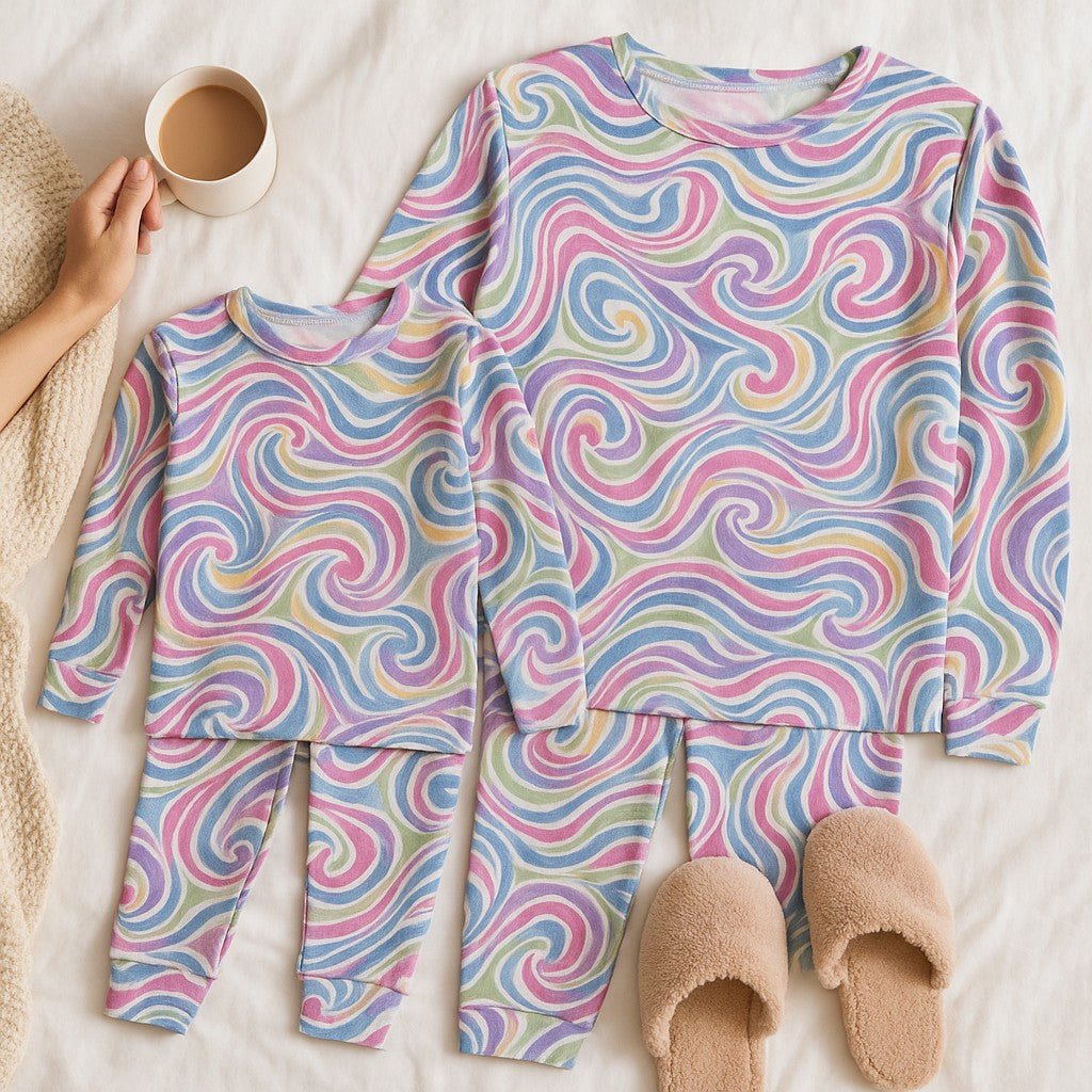 Girls Marble Print Pj Set - StylePhase SA
