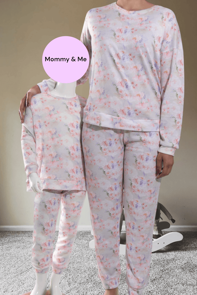 Girls Orange Flower Pj Set - StylePhase SA