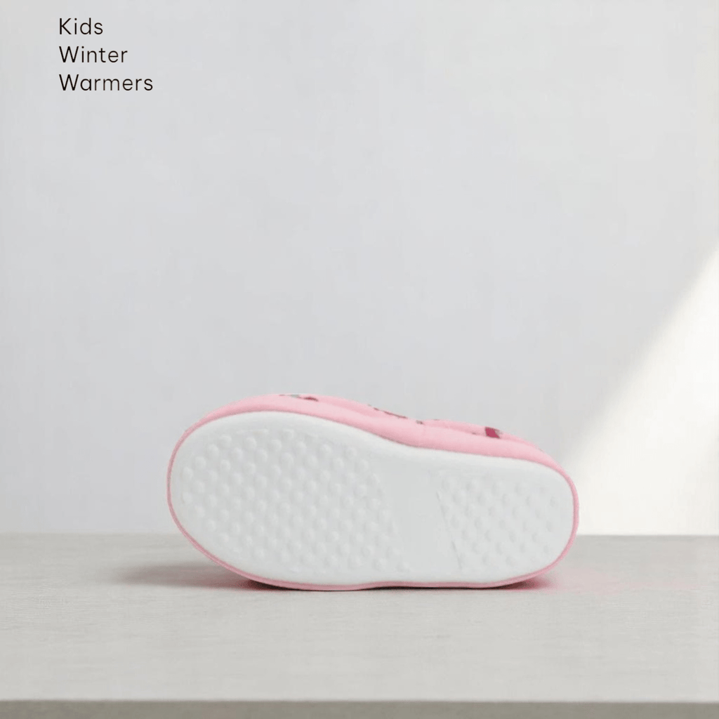 Girls Pink Poodle Slippers - StylePhase SA