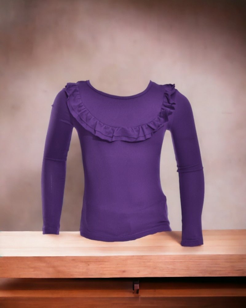 Girls Purple Long Sleeve Top - StylePhase SA