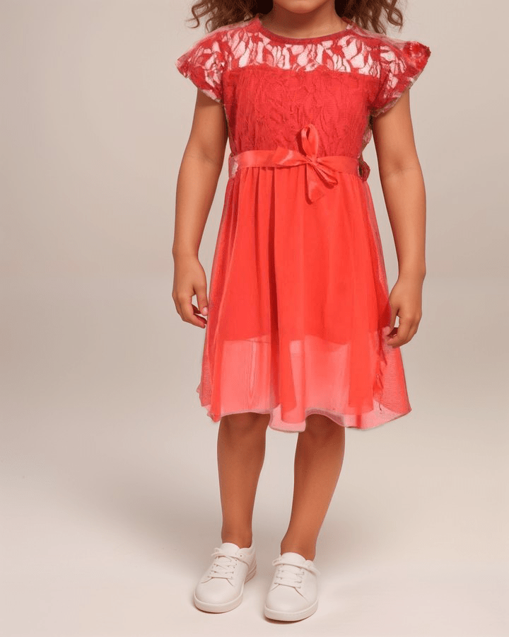 Girls Red Party Dress - StylePhase SA