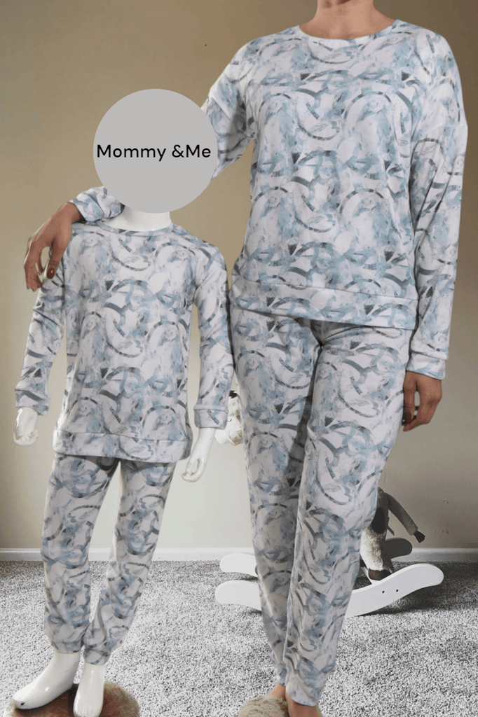 Girls Sage Printed Pj Set - StylePhase SA