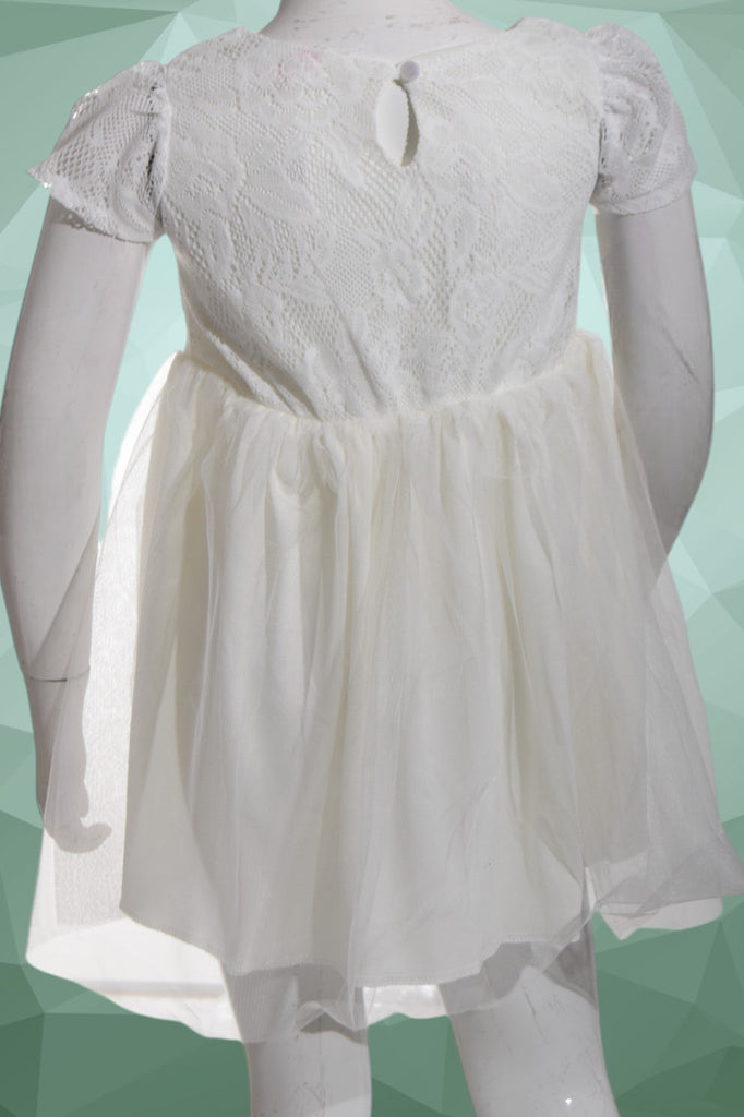 Girls White Lace Dress - StylePhase SA