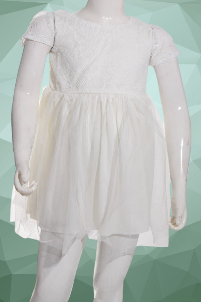 Girls White Lace Dress - StylePhase SA