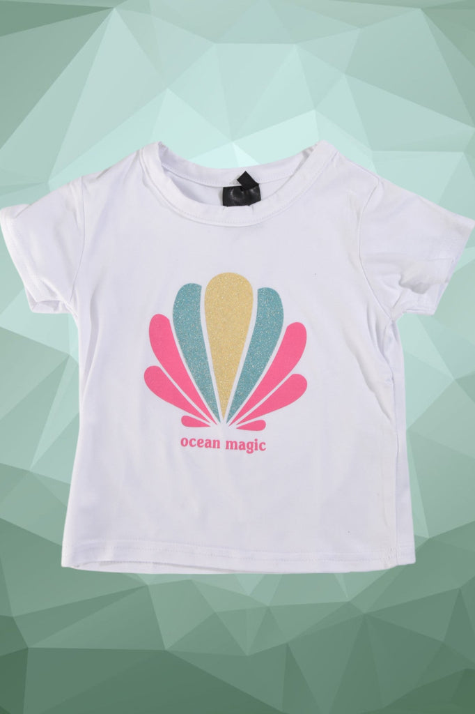 Girls White Tee - StylePhase SA