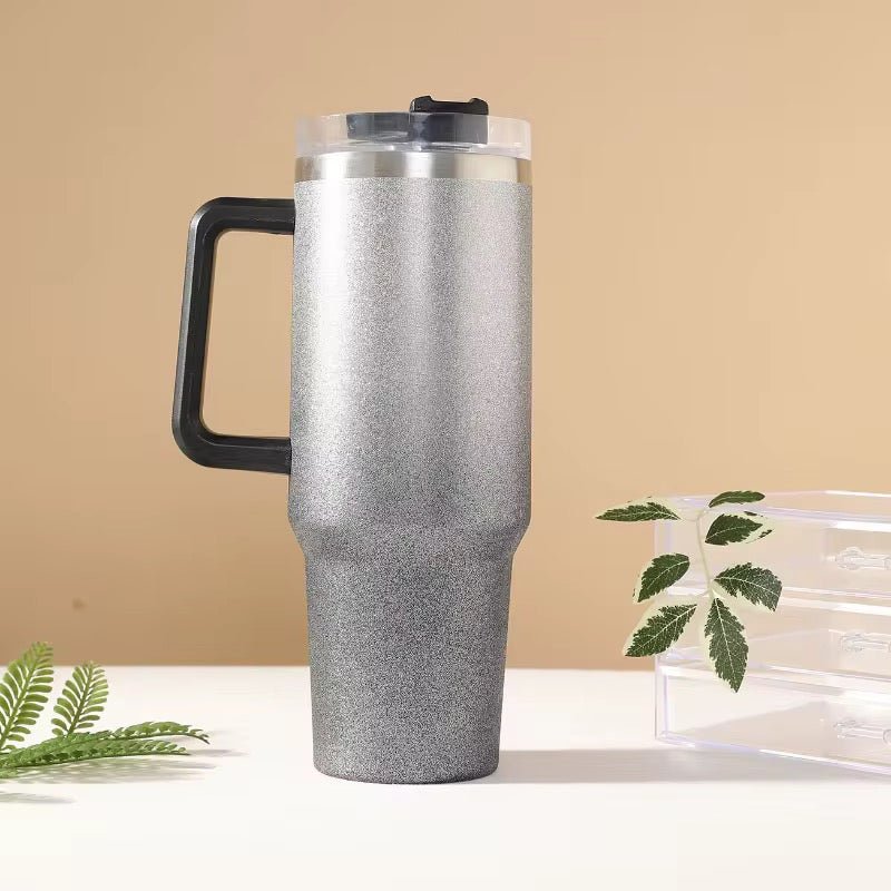 Glitter Stainless Steel Thermos Flask - 1200 ml - Home Phase