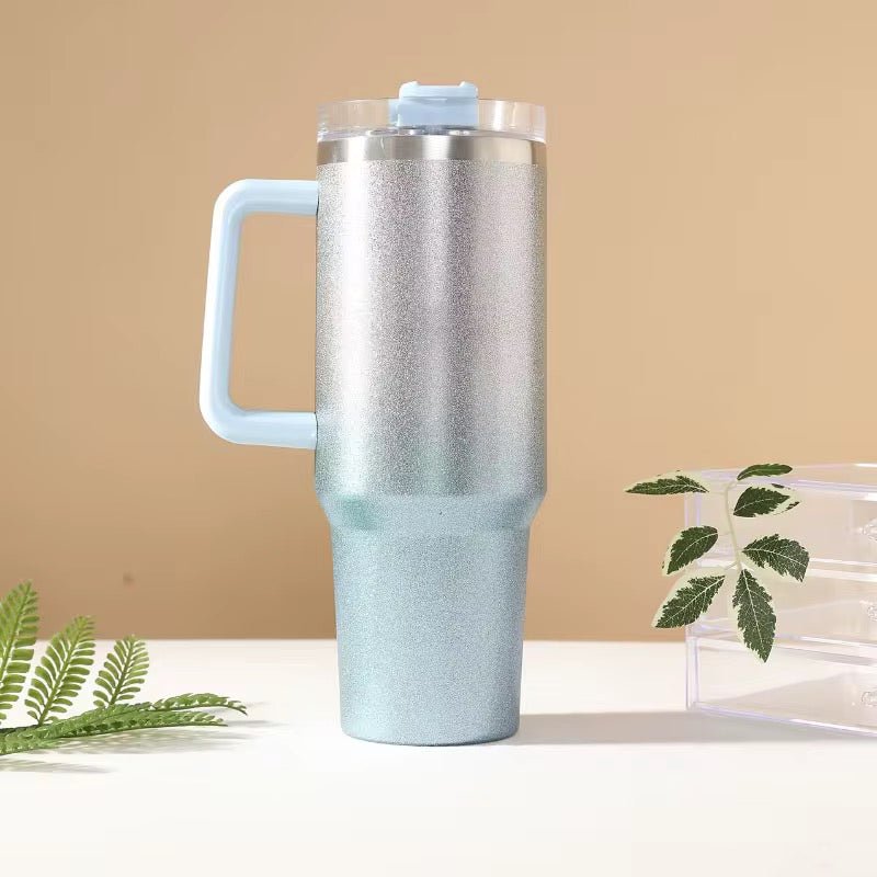 Glitter Stainless Steel Thermos Flask - 1200 ml - Home Phase