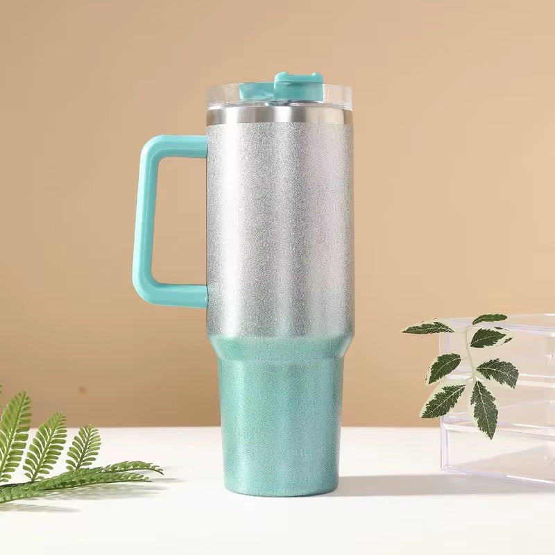 Glitter Stainless Steel Thermos Flask - 1200 ml - Home Phase