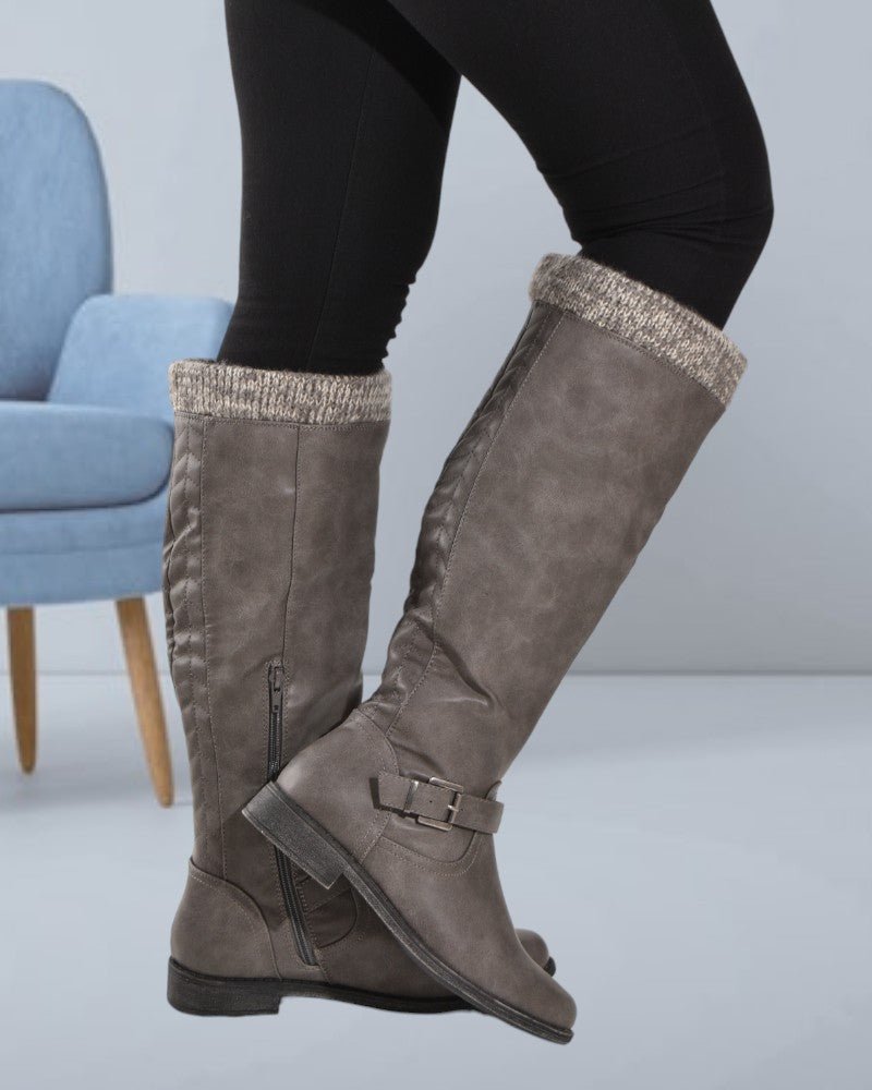 Grey Richelle Boots - StylePhase SA