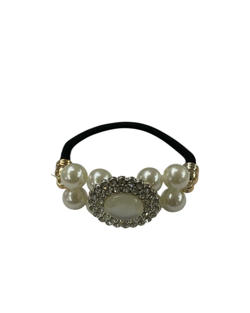 Hair Tie with Pearls - StylePhase SA