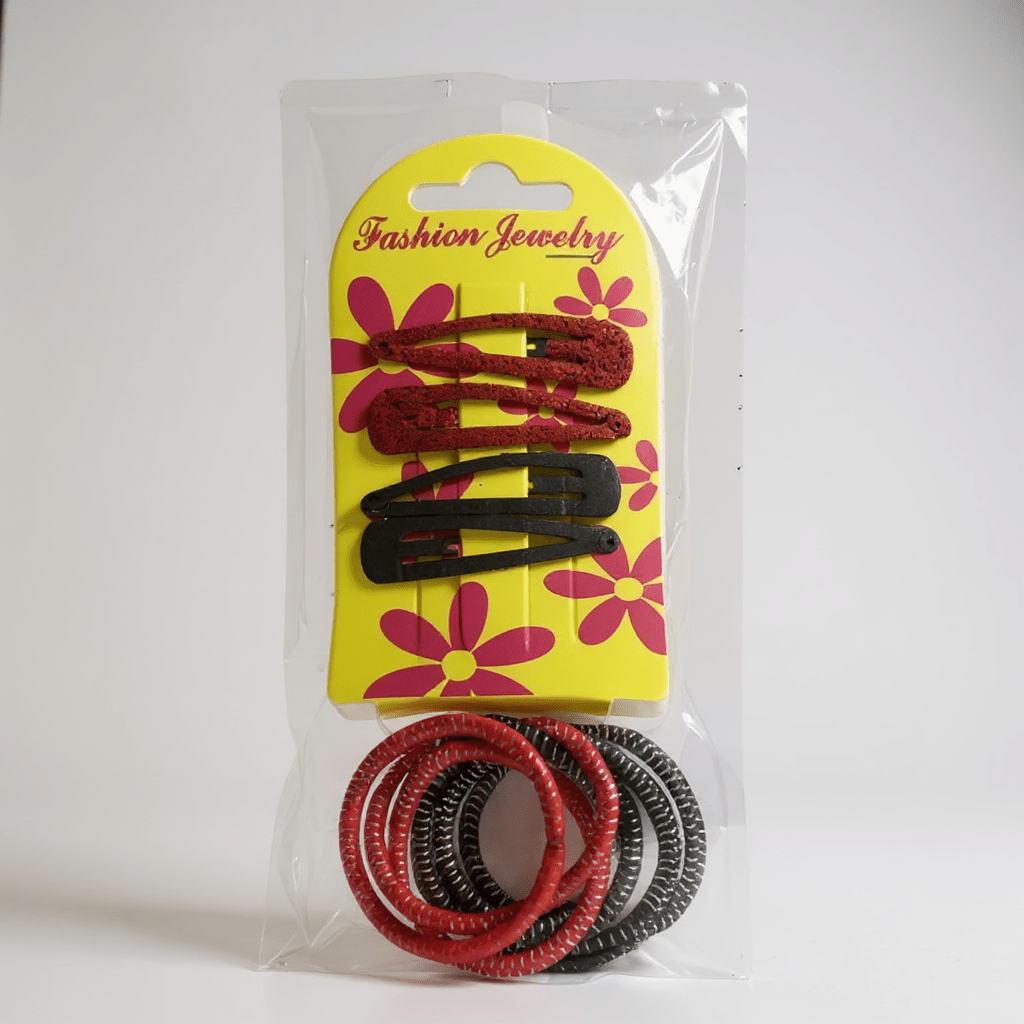 Hair Ties and Clip Set - StylePhase SA