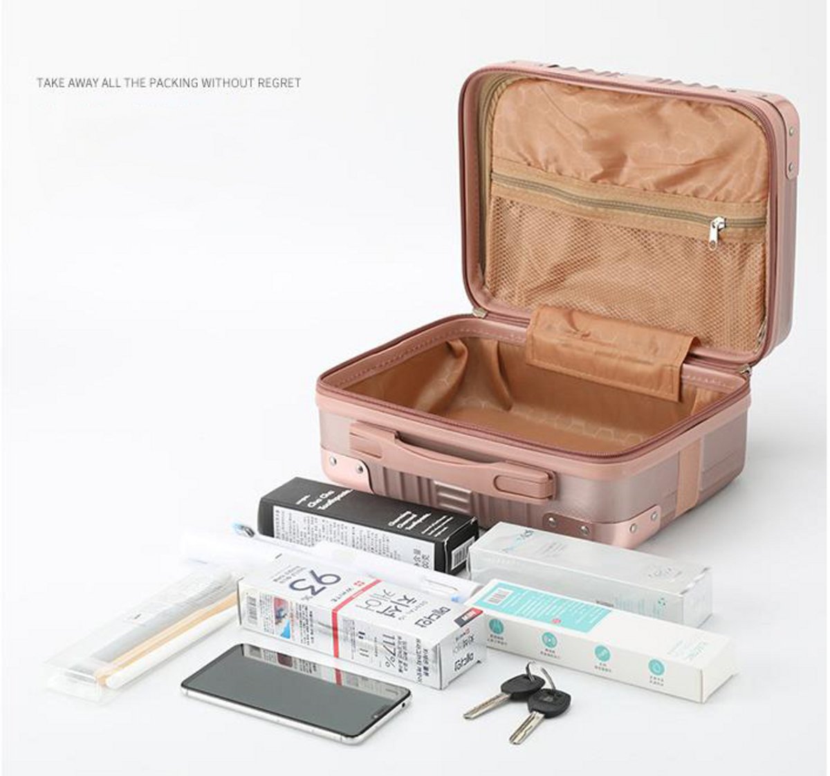 Hard Shell Cosmetic Travel Bag - Style Phase Home