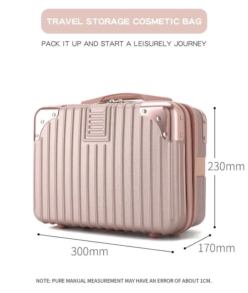 Hard Shell Cosmetic Travel Bag - Style Phase Home