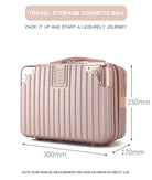 Hard Shell Cosmetic Travel Bag - StylePhase SA
