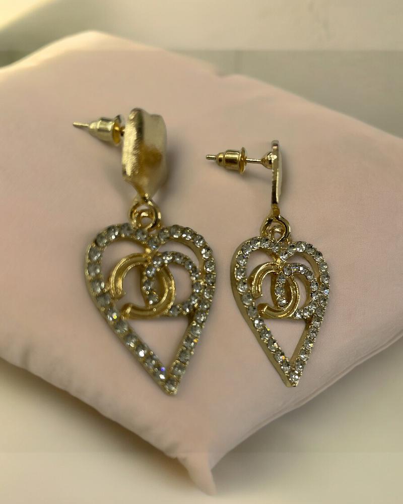 Heart Drop Earrings - StylePhase SA