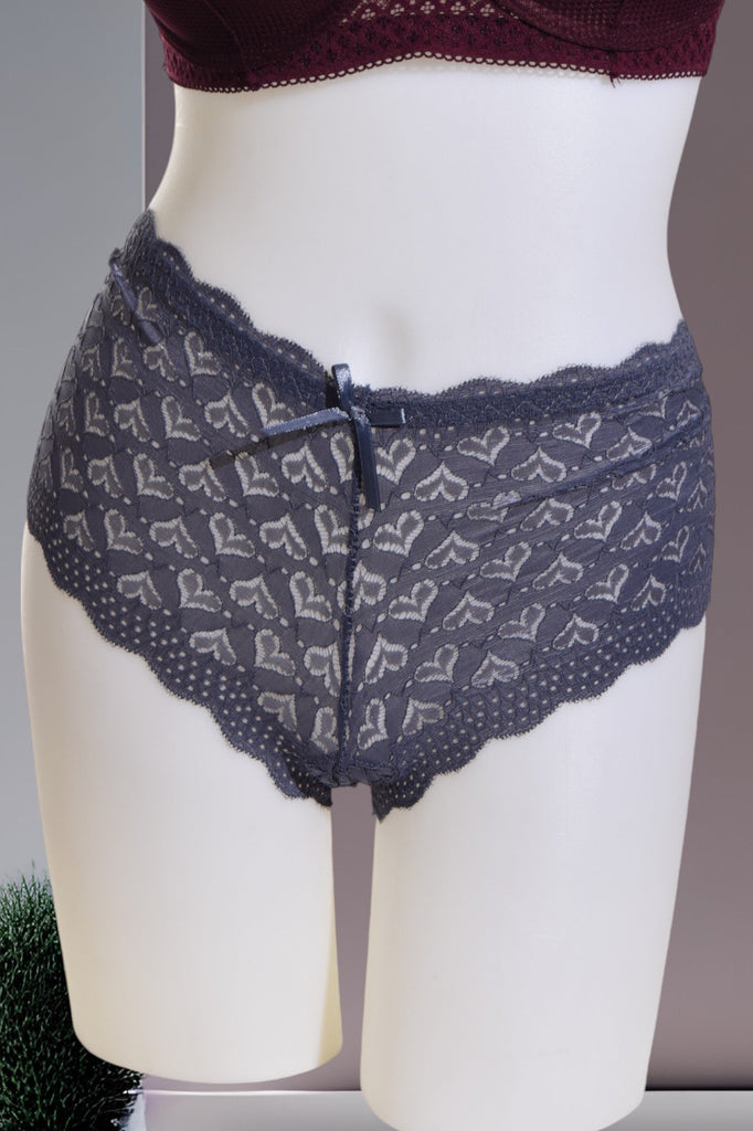 Heart Print Lace Panty - StylePhase SA