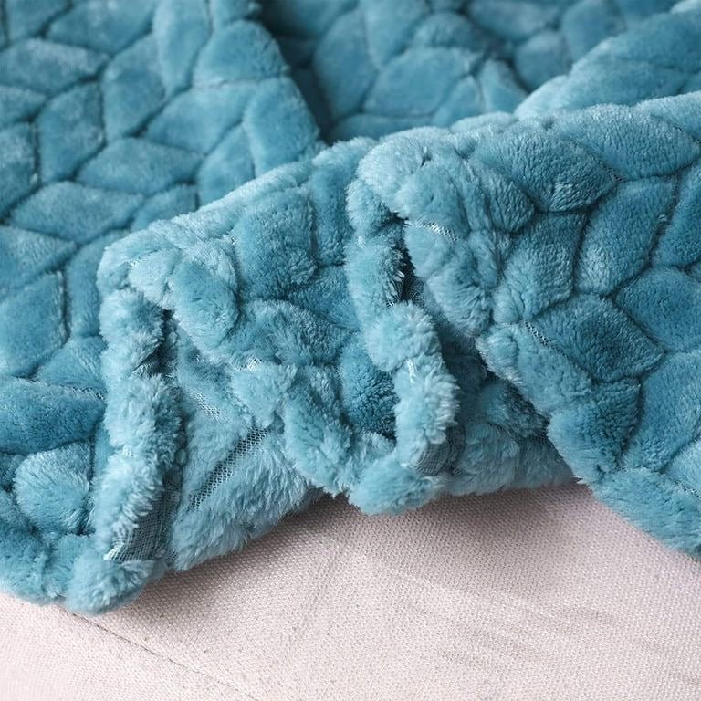 Herringbone Flannel Fleece Throw - 125 x 150 cm - Style Phase Home