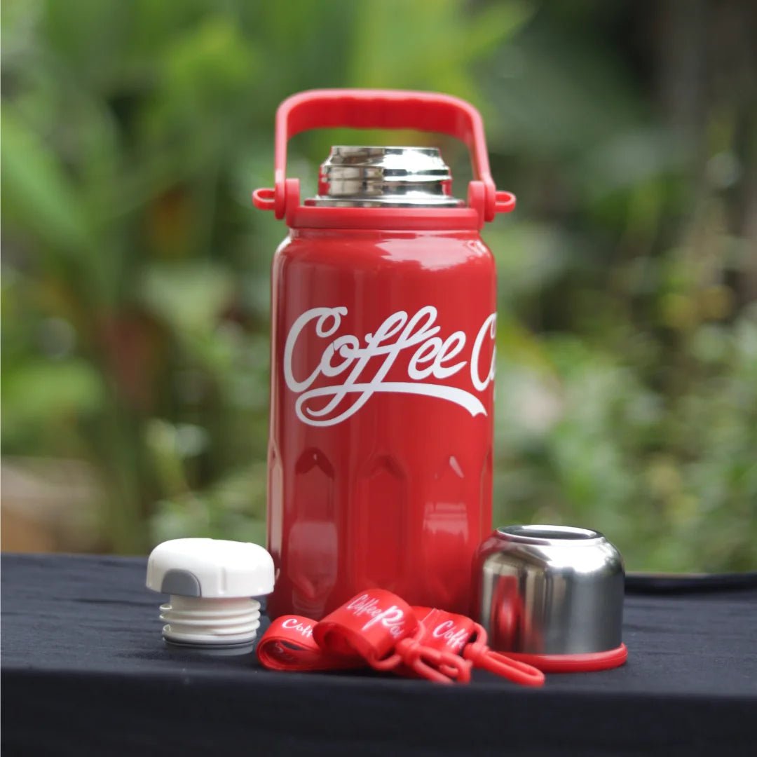 Insulated Thermo Vacuum Flask With Handle & Strap - 1200ml - Style Phase Home