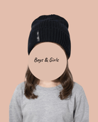 Kid Black Beanie - StylePhase SA