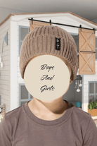 Kid Light Brown Beanie - StylePhase SA