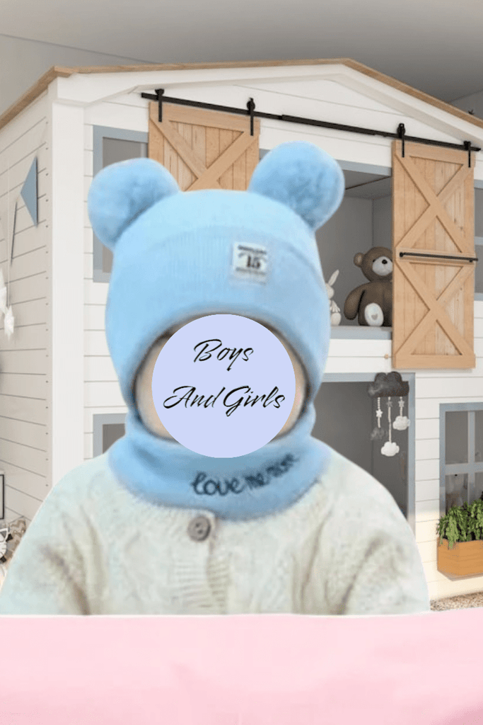 Kids Baby Blue Pom Pom Hat - StylePhase SA