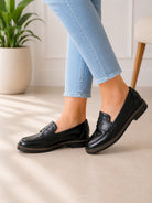 Kids Black Elsie Shoes - StylePhase SA