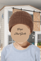 Kids Brown Beanie - StylePhase SA