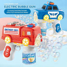 Kids Electric Bubble Gun Toy - Police/Firetruck - Home Phase