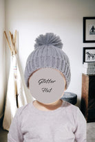 Kids Grey Pom Beanie - StylePhase SA