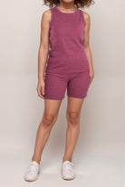 Kids Maroon Knit Two Piece Set - StylePhase SA