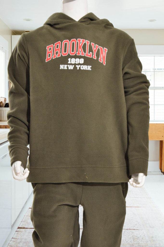 Kids Olive Green Track Top - StylePhase SA