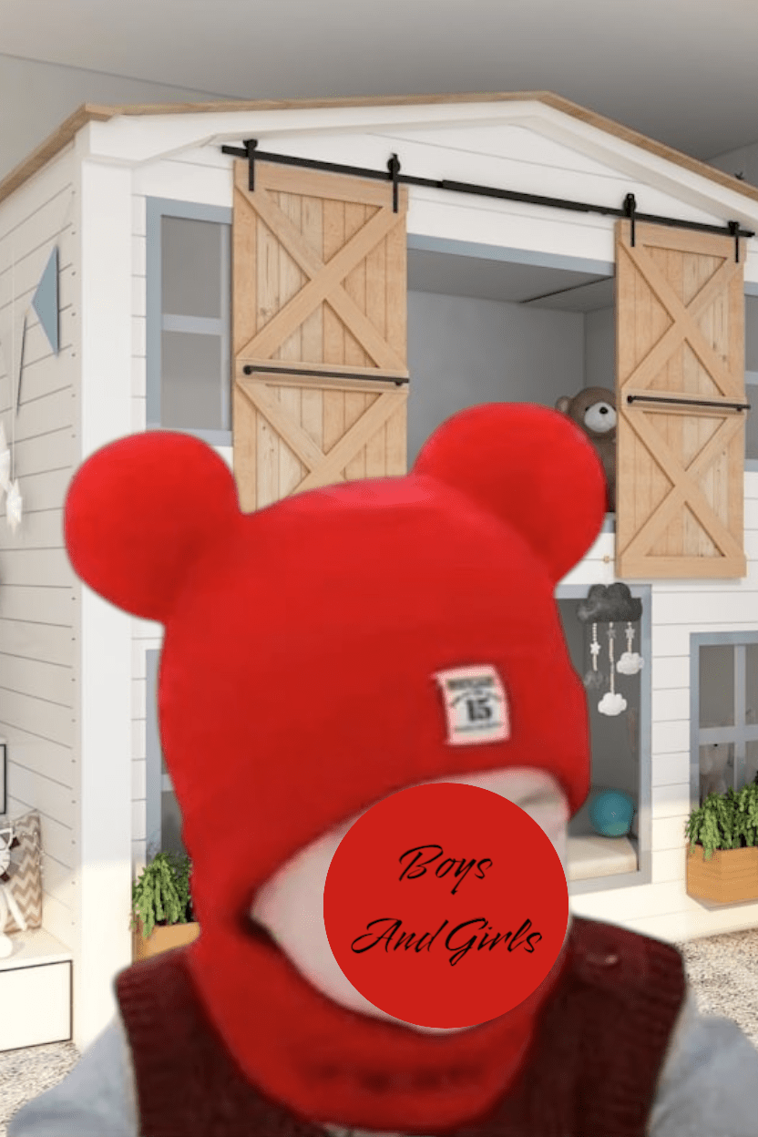 Kids Red Pom Pom Hat - StylePhase SA