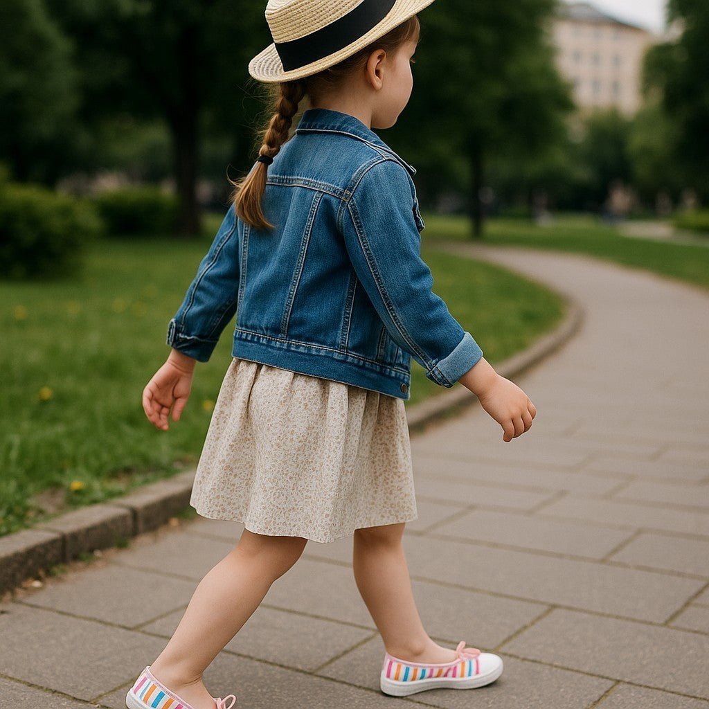 Kids Stripe Flats - StylePhase SA