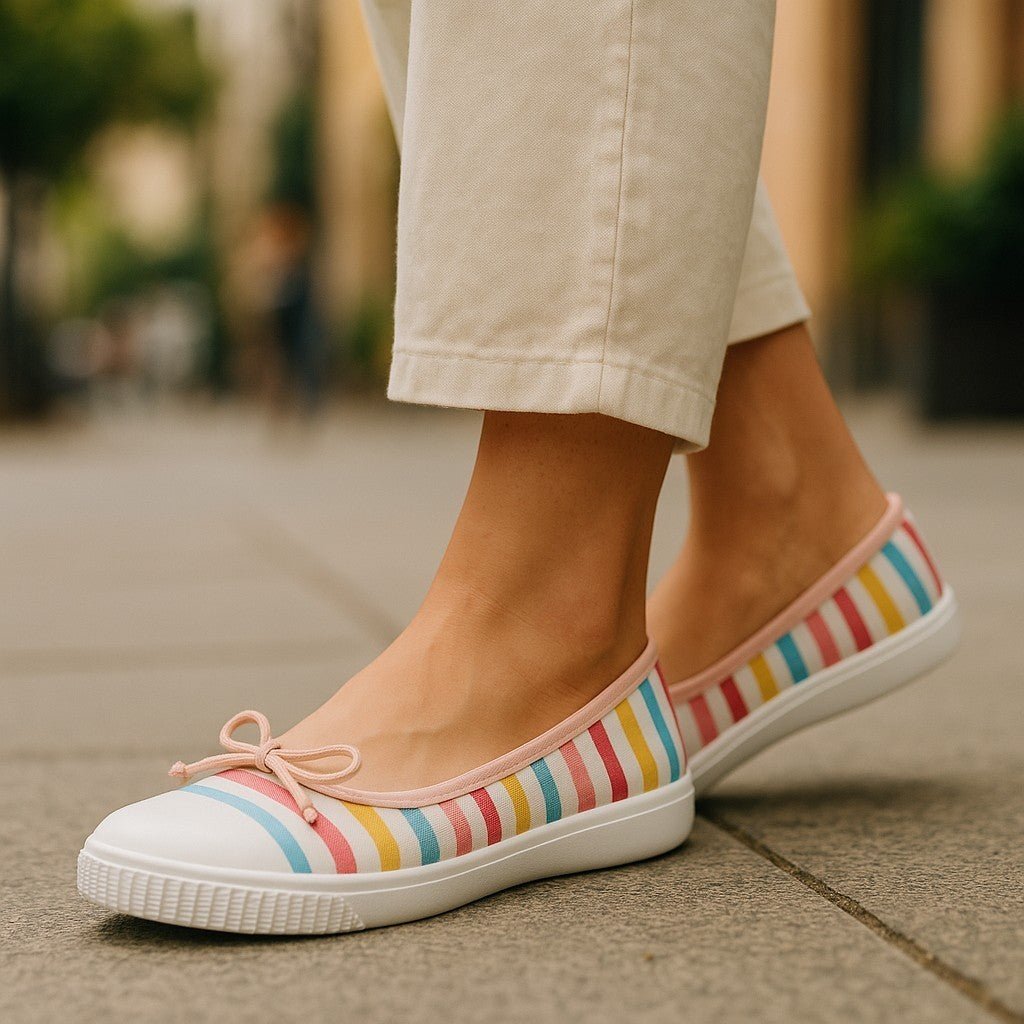 Kids Stripe Flats - StylePhase SA