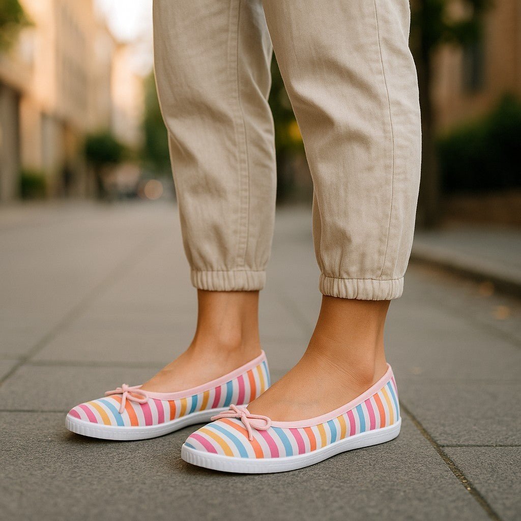 Kids Stripe Flats - StylePhase SA