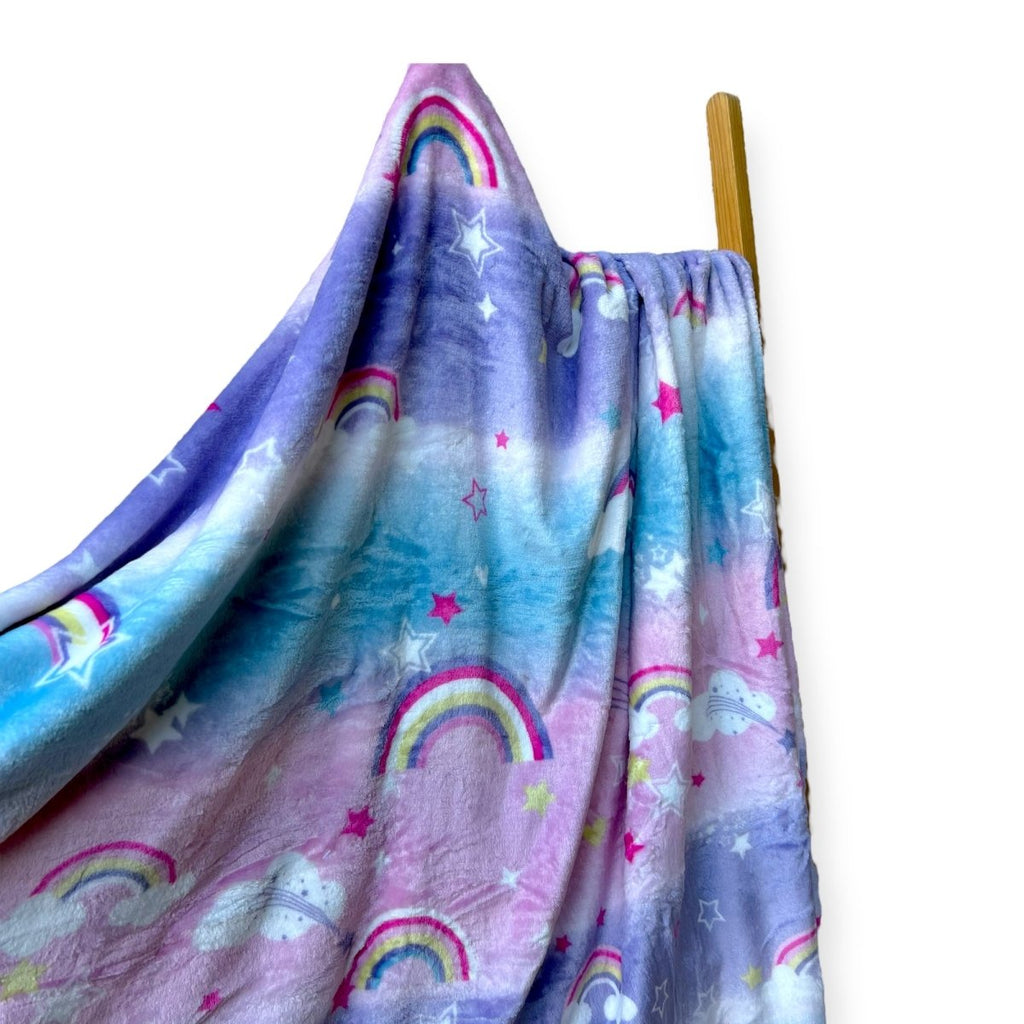 Kidz Super Plush Printed Flannel Fleece Throw - 125 x 150 cm - Style Phase Home