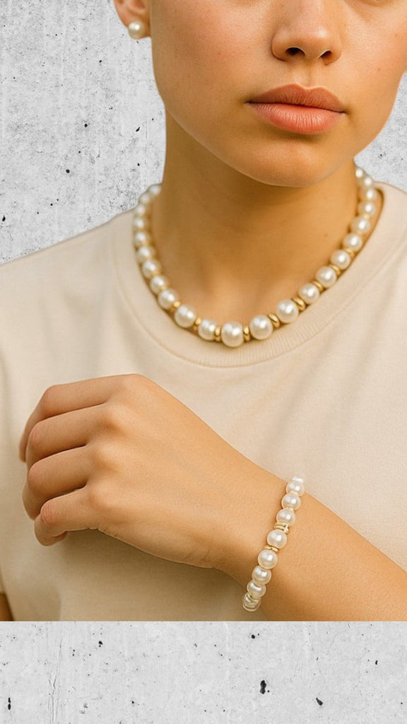 Ladies 3 Piece Pearl Set - StylePhase SA