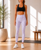 Ladies Activewear Tights-Lilac - StylePhase SA