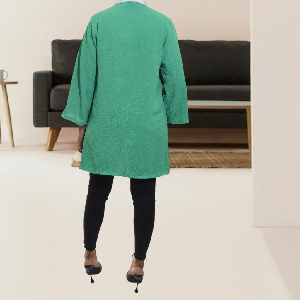 Ladies Aqua Green Kimono - StylePhase SA