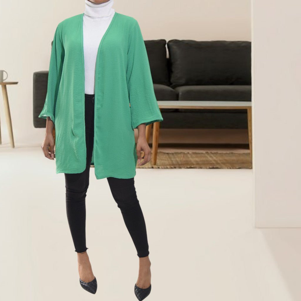 Ladies Aqua Green Kimono - StylePhase SA