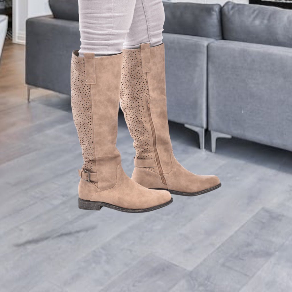 Ladies Aria Light Taupe Boots - StylePhase SA
