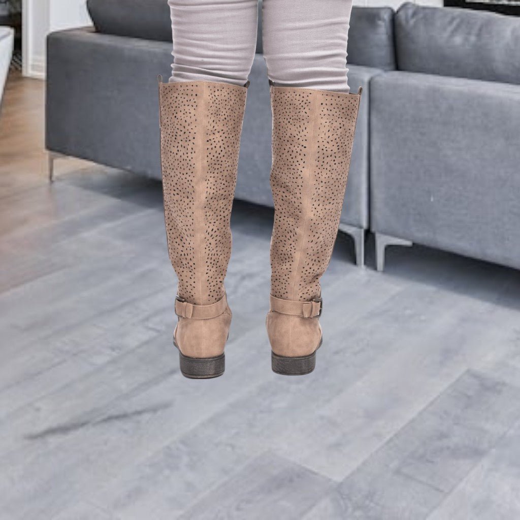 Ladies Aria Light Taupe Boots - StylePhase SA